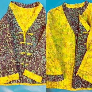 Women’s reversible quilted jacket, size M